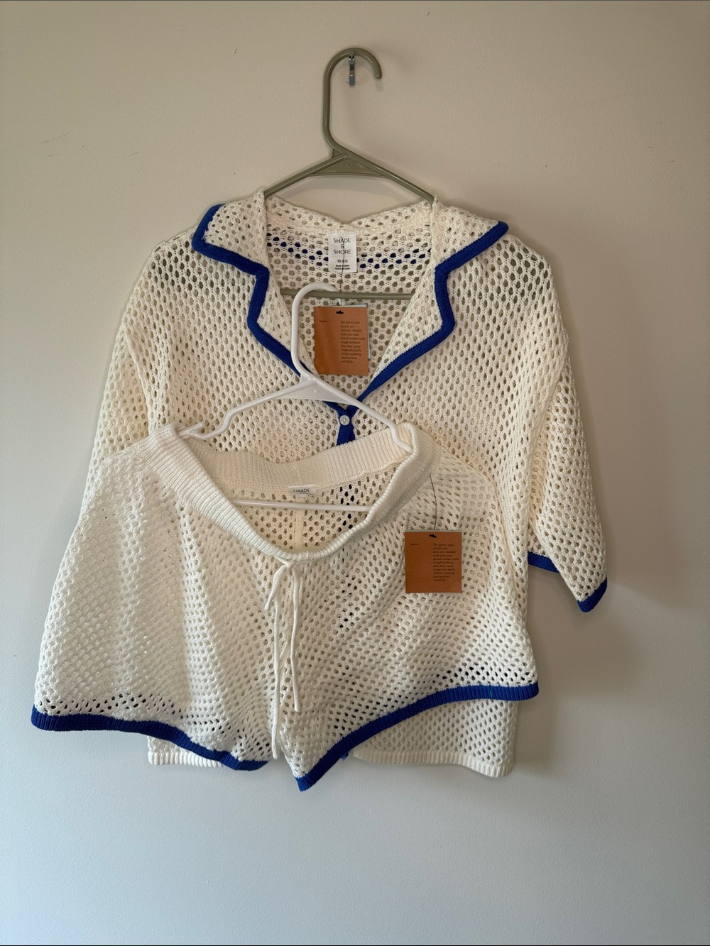 Shade & Shore Cream Crochet Set